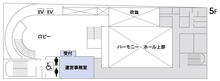 フロアマップ5階